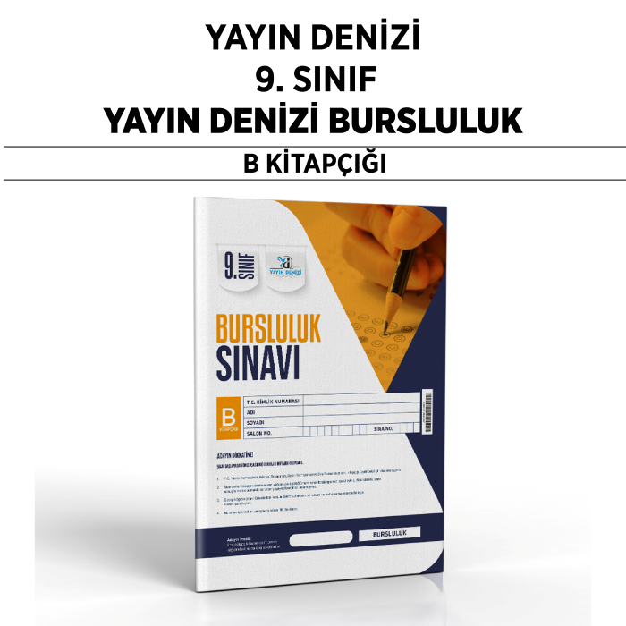 YDENİZİ 09.SINIF DENEME KLB.BURSLULUK 1-B - 25-26